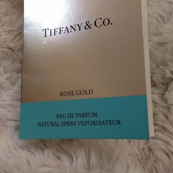 Tiffany & Co. Rose Gold Sample Card - Picture 2 of 10